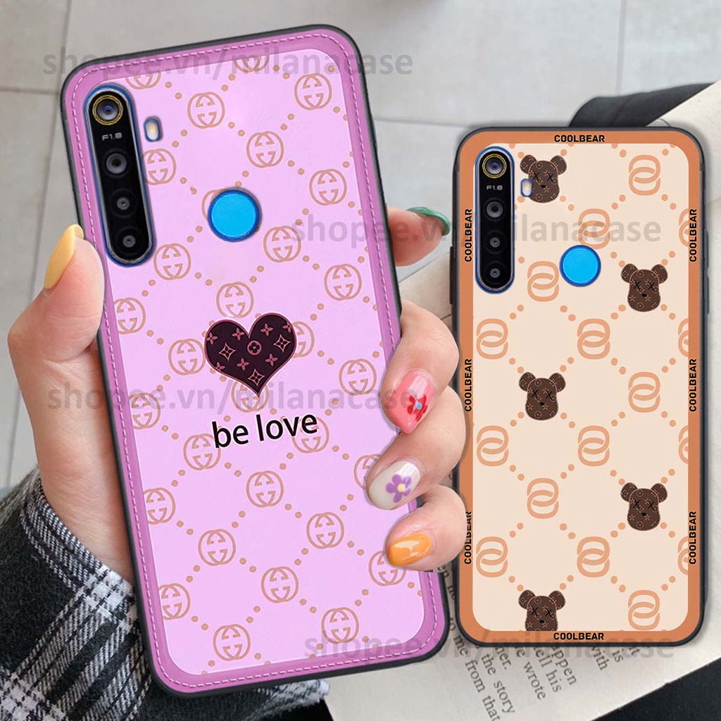 Ốp Realme 5 / 5 Pro / C3 hình trái tim be love tình yêu siêu đẹp, cá tính, thời trang