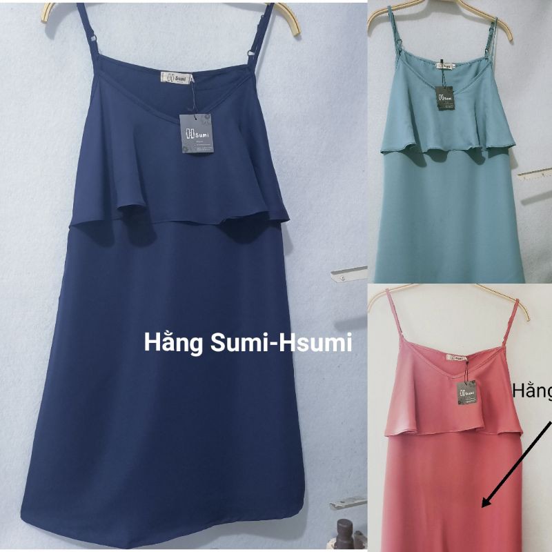 Đầm ngủ bigsize, váy ngủ thả rông che ngực Hằng Sumi-Hsumi