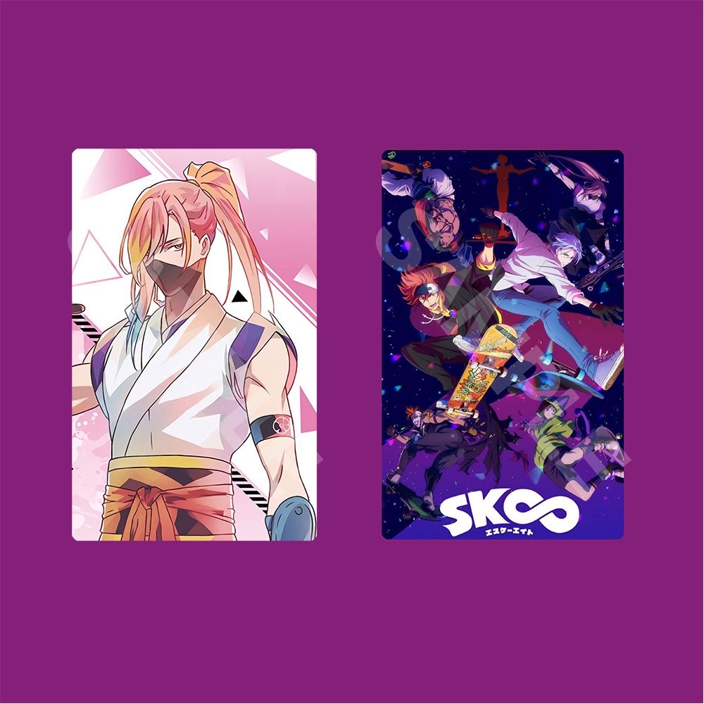 Ảnh thẻ in hình SK8 - PALE TONE card bo góc viền 5*8cm