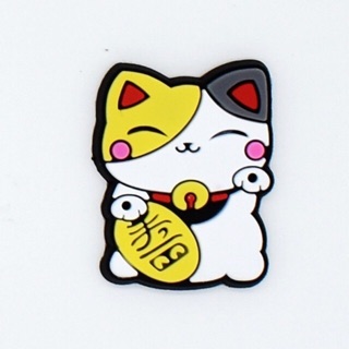 Jibbitz gắn dép crocs mẫu mèo thần tài