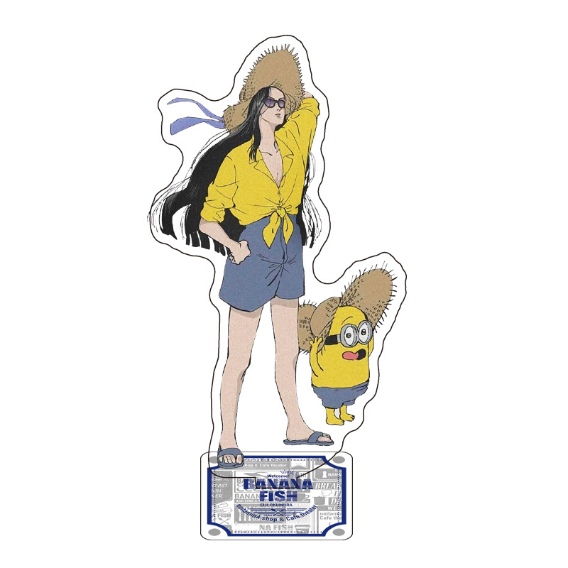 Mô hình đứng mô phỏng nhân vật anime Banana Fish Ash Lynx để bàn trưng bày trang trí