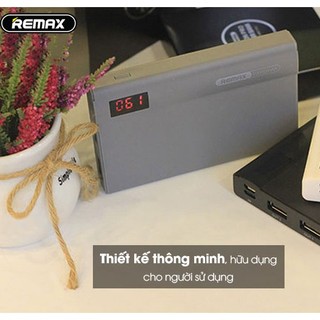 Pin dự phòng remax rpp53 10000mha có màn hình hiện thị % pin - hàng chính hãng