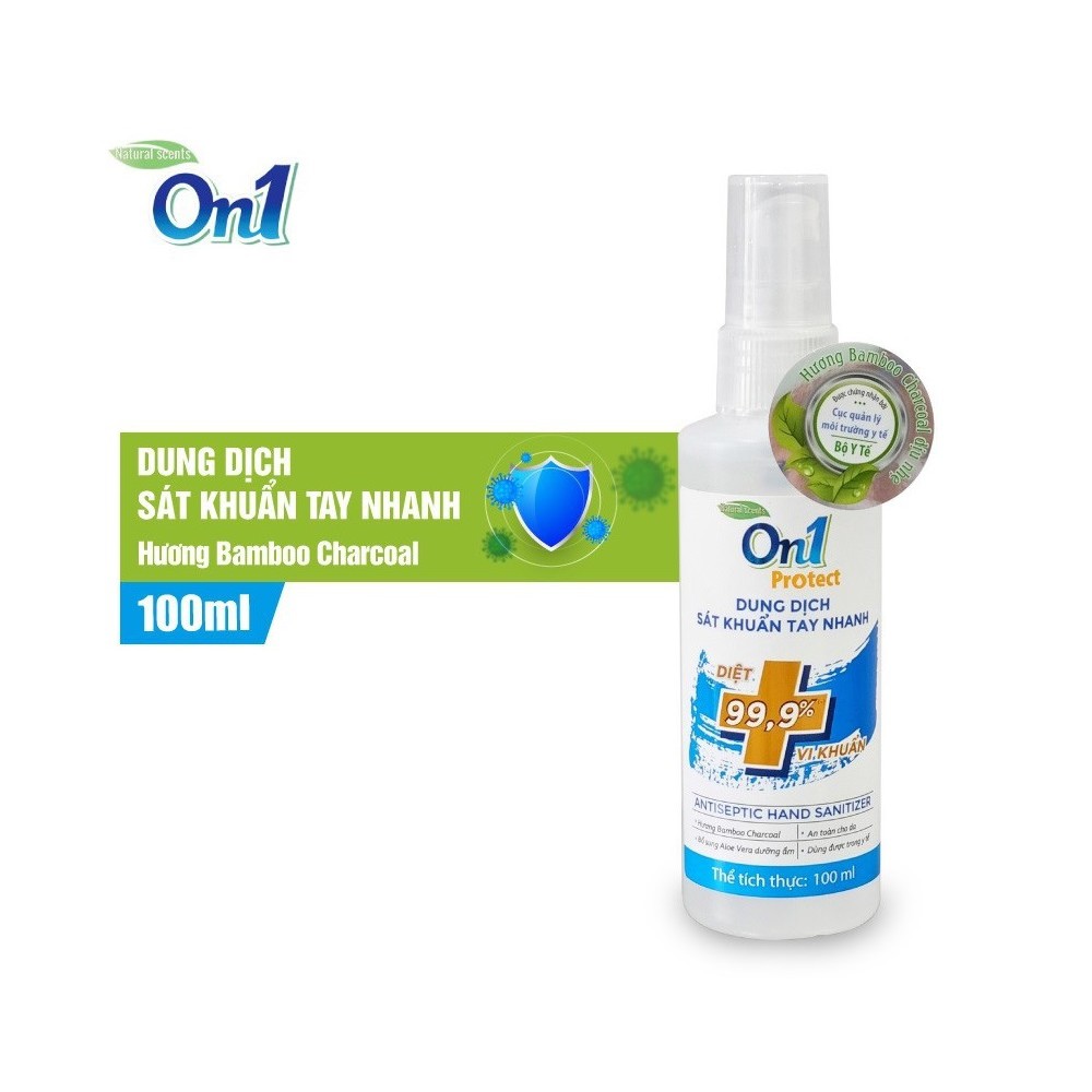 Combo dung dịch sát khuẩn tay nhanh On1 100ml