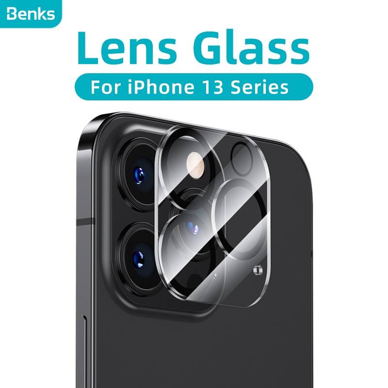 Benks Miếng Dán Bảo Vệ camera Chống Trầy Xước Chống Nổ Cho iphone 15 14 13 plus pro max