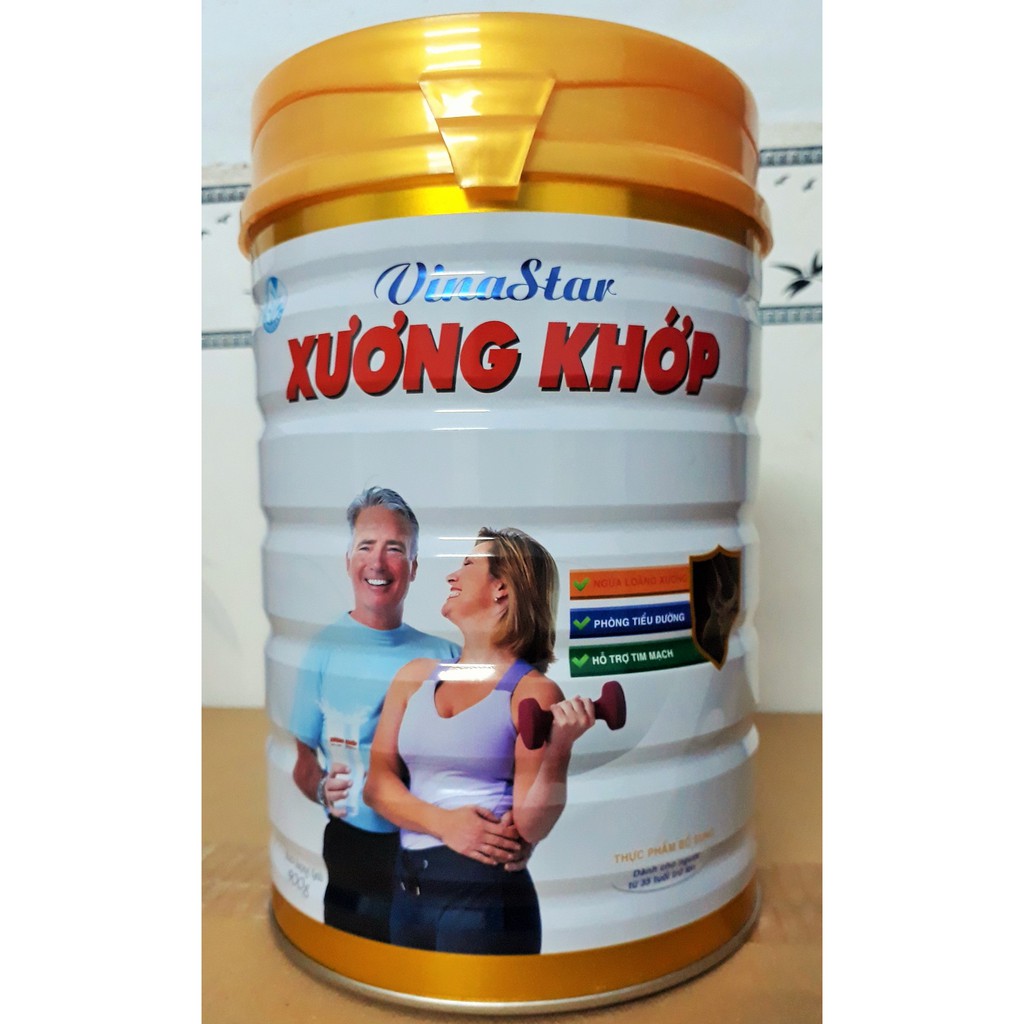 Sữa bột vinastar Xương khớp lon 900gr
