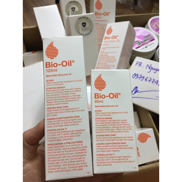 Bio oil 60ml, bio oil 125ml (hàng chuẩn úc)