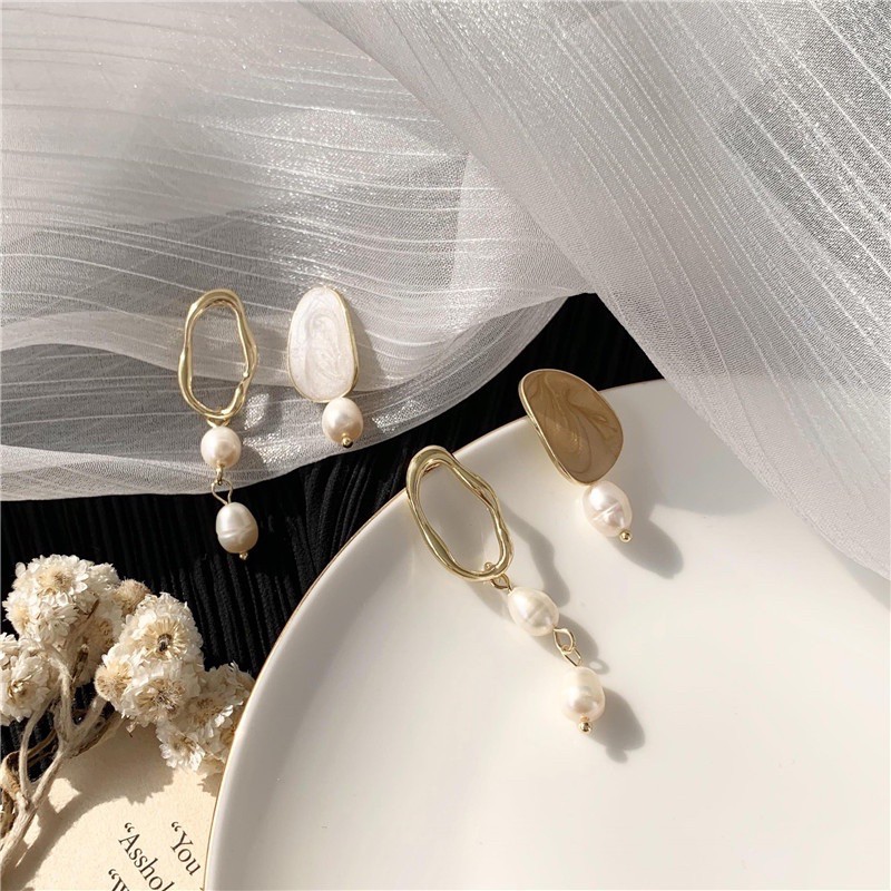 Hoa tai xinh phong cách hàn quốc - Khuyên tai xinh kiểu mới nhiều mẫu