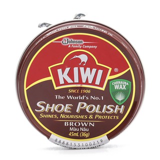Xi đánh giày Kiwi màu nâu