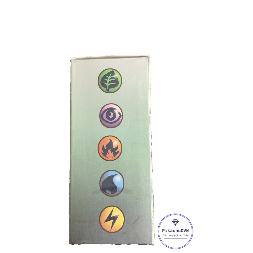 Bộ Thẻ Bài Chơi Pokemon 100 Thẻ (32Gx,62Tagteam,6Trainer) Chơi Đối Kháng Cao Cấp