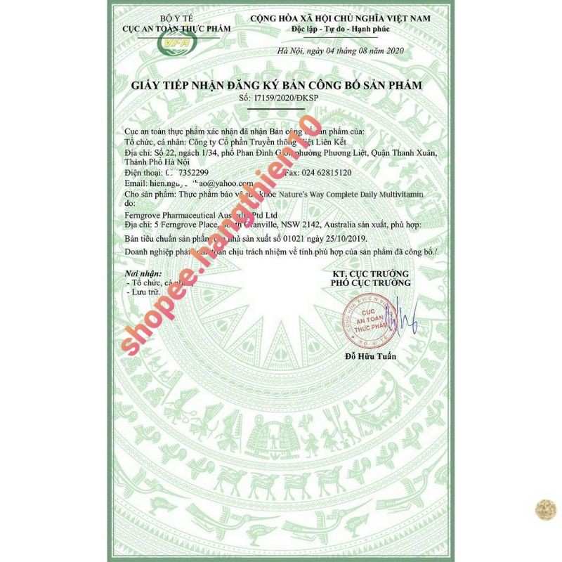 (Đủ bill) Vitamin tổng hợp Nature’s Way Vitamin 200 viên | BigBuy360 - bigbuy360.vn