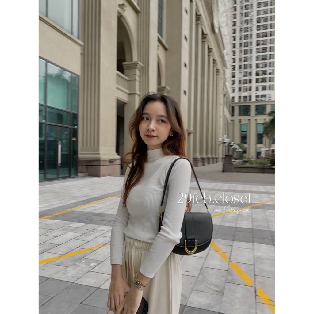 [Ảnh thật/Video] Áo len tăm giữ nhiệt nhiều màu cổ 3 phân - 29feb.closet