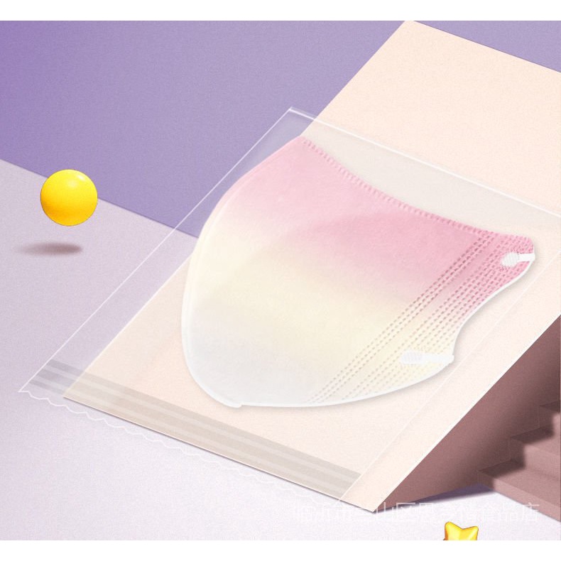 Set 10 Mặt Nạ 3d 2022 Màu Gradient Phong Cách Thời Trang Mới Cho Nữ