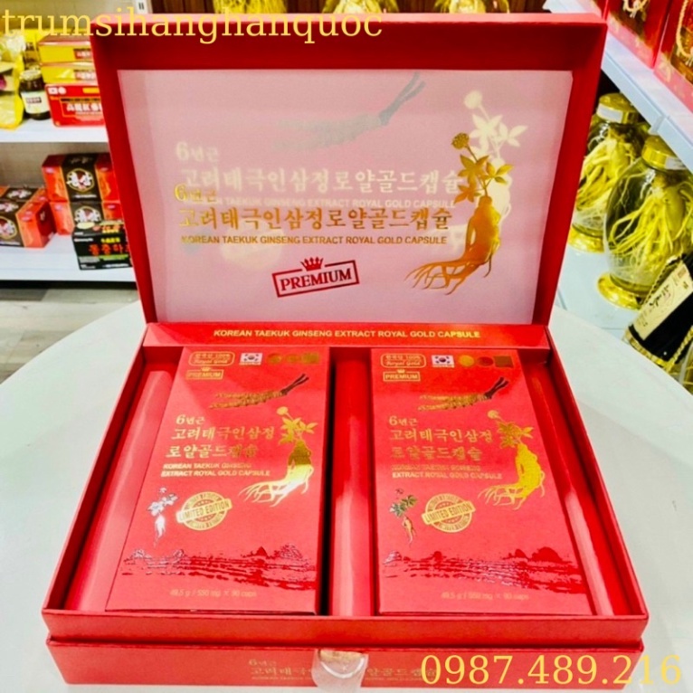 Thiên Sâm Đông Trùng Hạ Thảo Hàn Quốc Hộp 180 Viên [ Hàng Mới Về ]