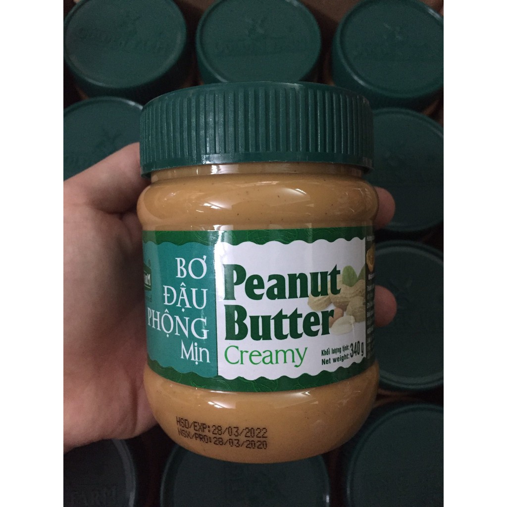 Bơ Đậu Phộng Mịn Golden Farm 340g