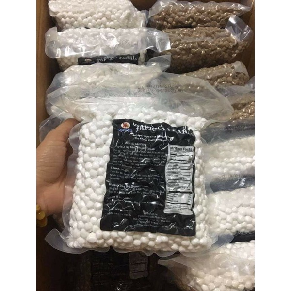 1kg trân châu đen, trắng Minh Hạnh