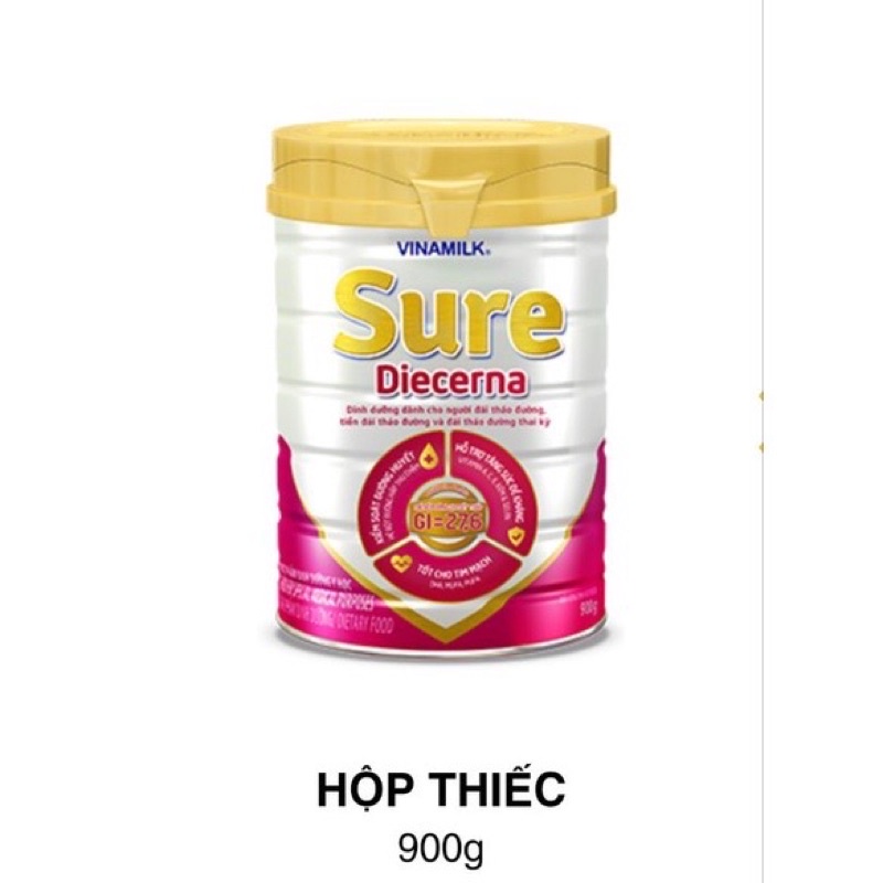 Sữa VINAMILK SURE DIECERNA 900G
