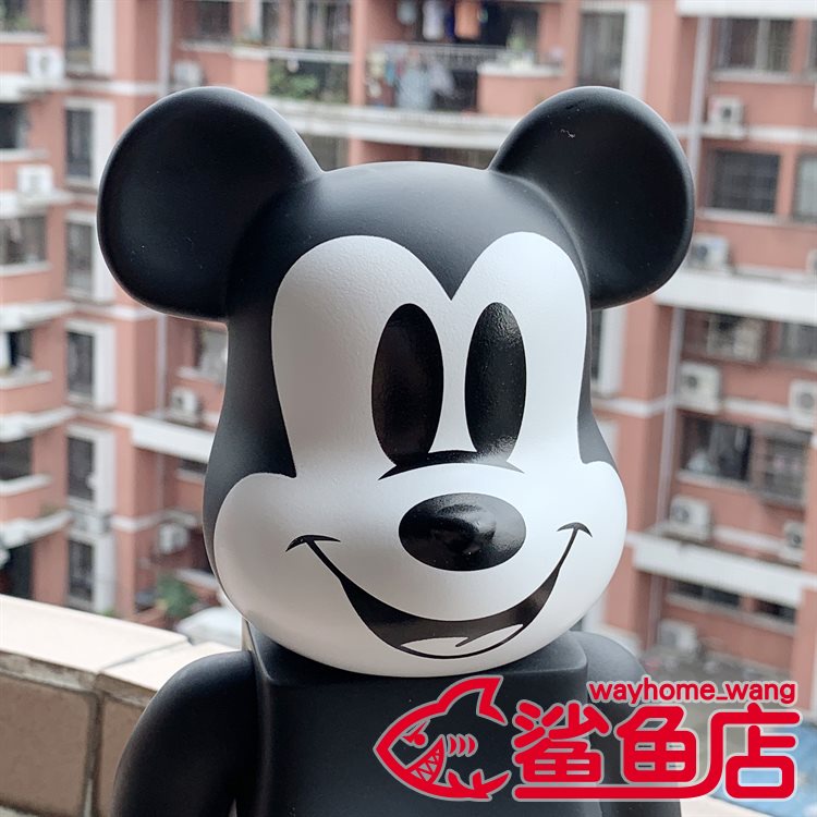 Đồ Chơi Mô Hình Búp Bê Trang Trí Hình Gấu/Chuột Mickey Violent Bearbrick Trang Trí Cửa Hàng/Văn Phòng eV46