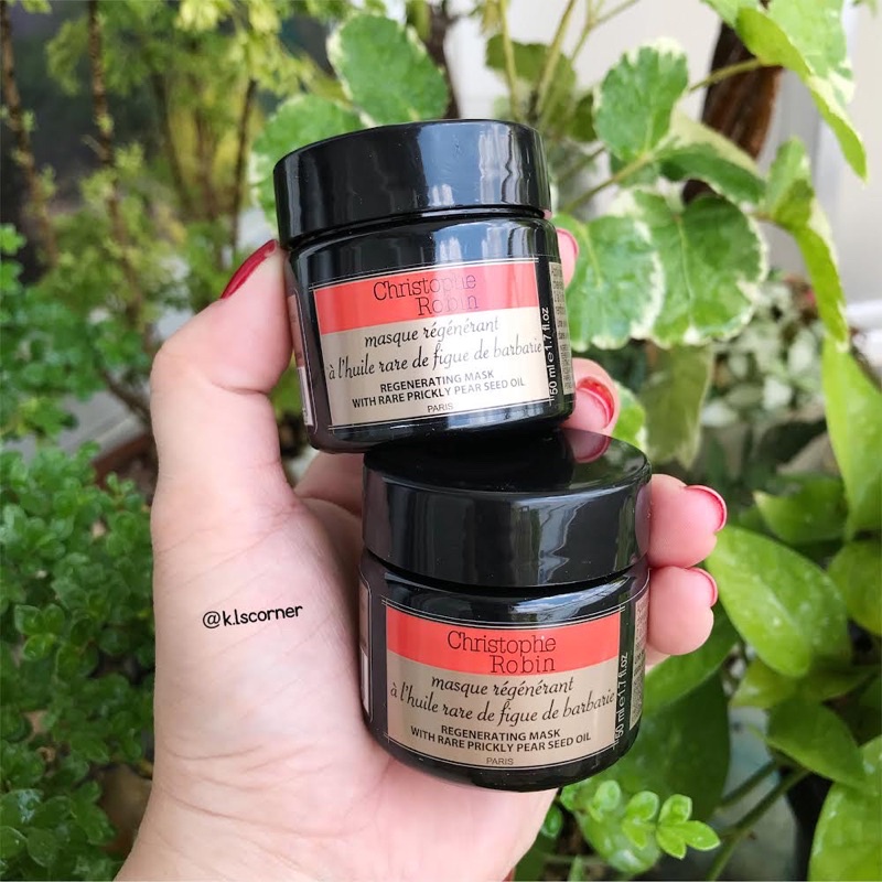 Mặt nạ ủ tái tạo tóc Christophe Robin Regenerating Mask with Prickly Pear Seed Oil 50ml