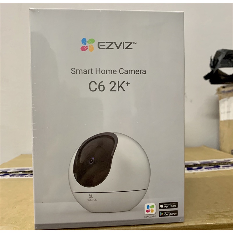 Camera Wifi quay quét 2K, tích hợp AI EZVIZ C6 4MP - Quay 360 - Đàm thoại 2 chiều - Hàng chính hãng