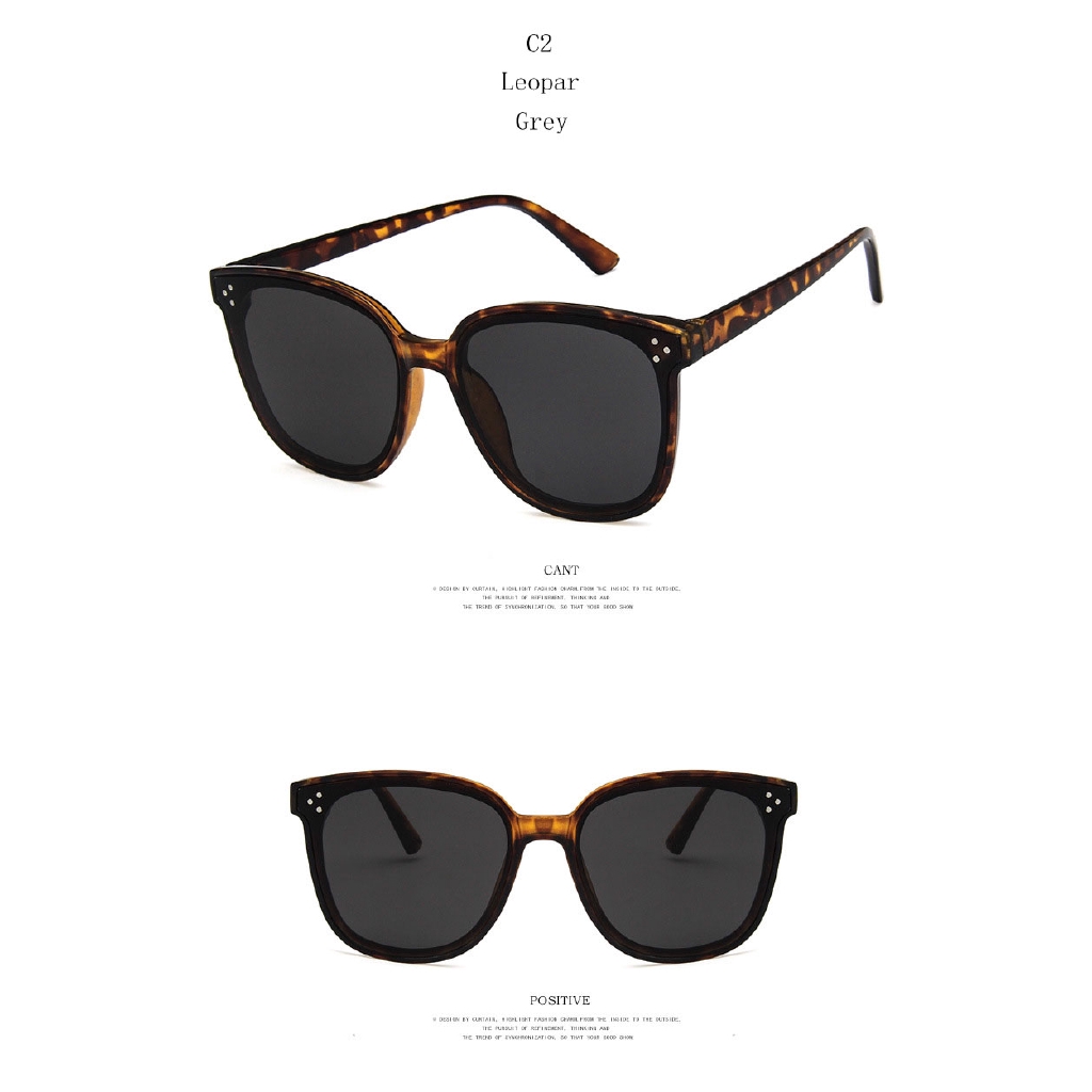 Kính râm oversize thời trang cao cấp cho nam / nữ Samjune