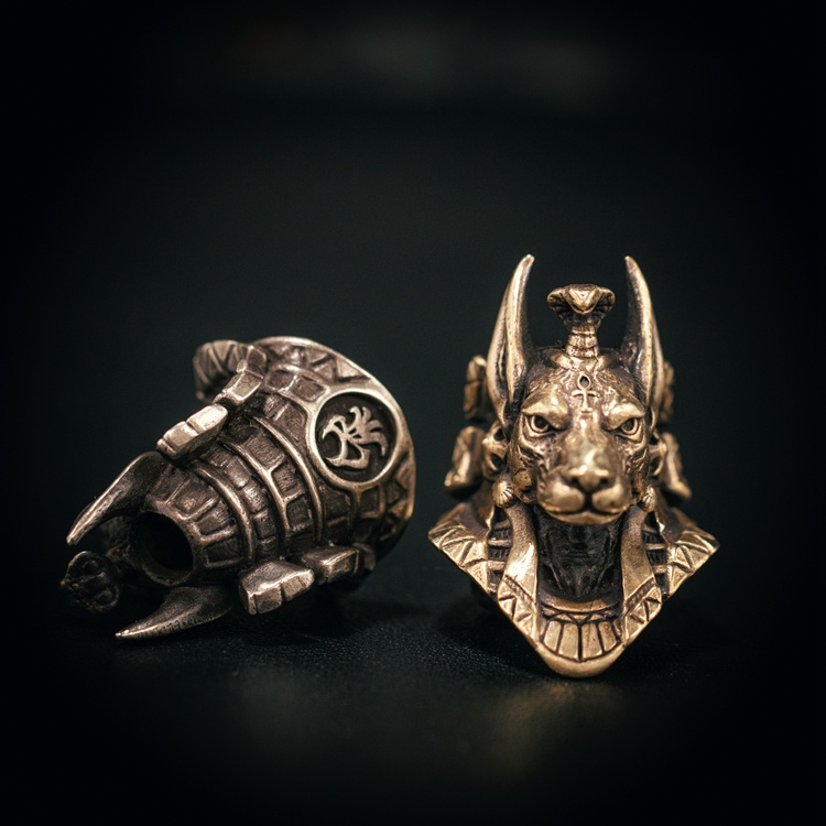 Cnedc Mặt Dây Chuyền/Móc Chìa Khóa Xe Hơi Chính Hãng Thần Chết Cổ Điển Anubis