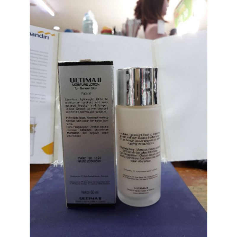 (hàng Mới Về) Lotion Lót Trang Điểm Ultima Ii Dưỡng Ẩm Tự Nhiên Dung Tích 60ml | BigBuy360 - bigbuy360.vn