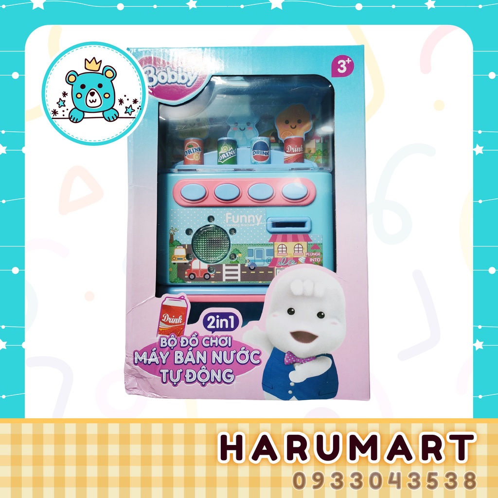 Đồ chơi máy bán nước tự động cho bé (quà Bobby)