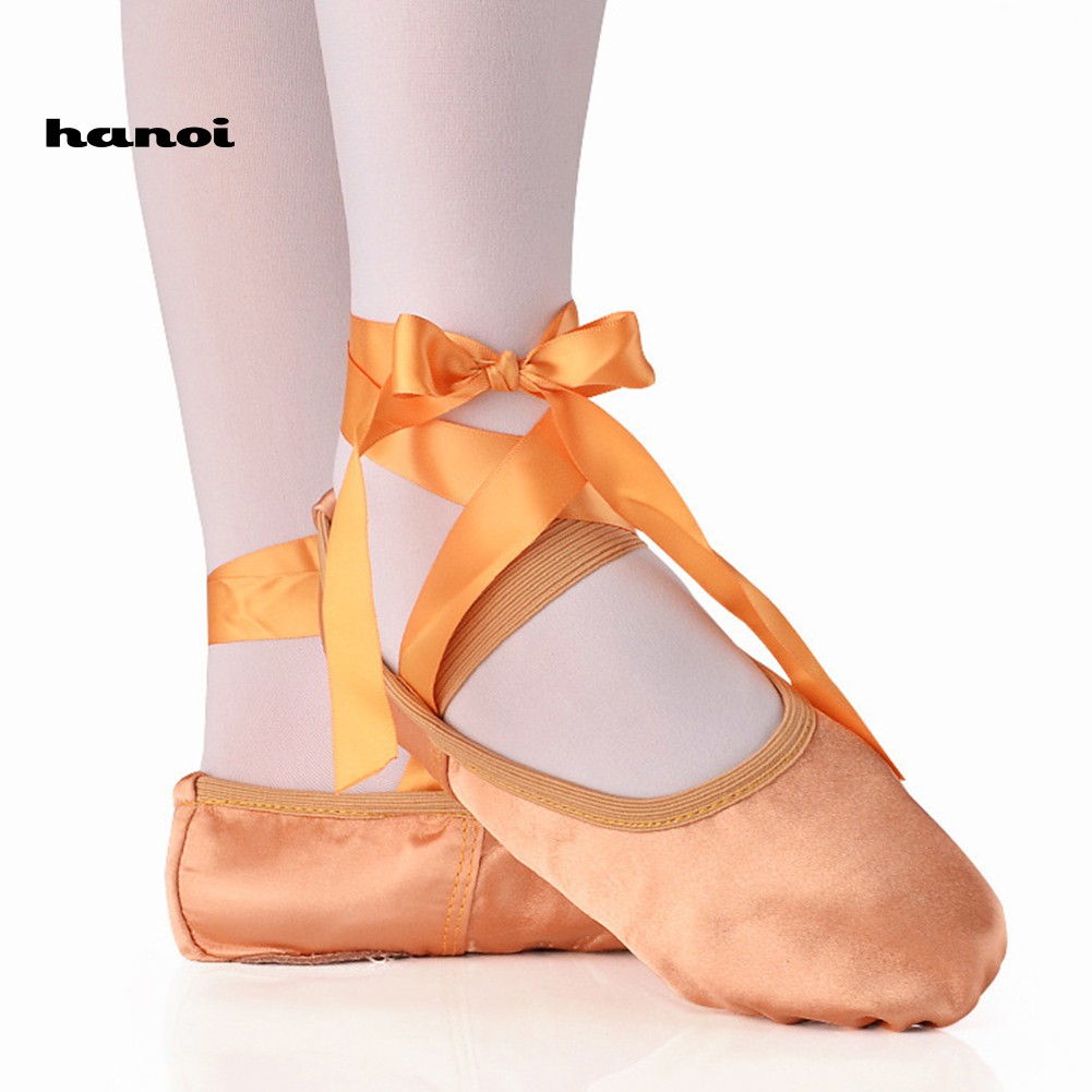 Giày múa ballet mềm mại xinh xắn cho nữ