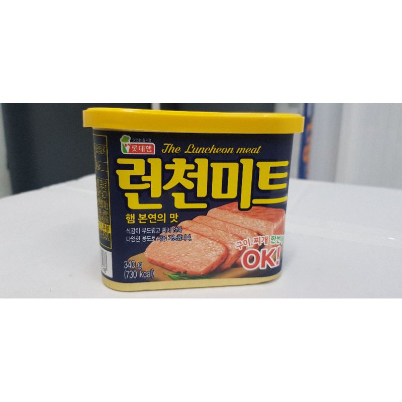 thịt đống hộp Hàn Quốc 340g cao cấp bao ngon