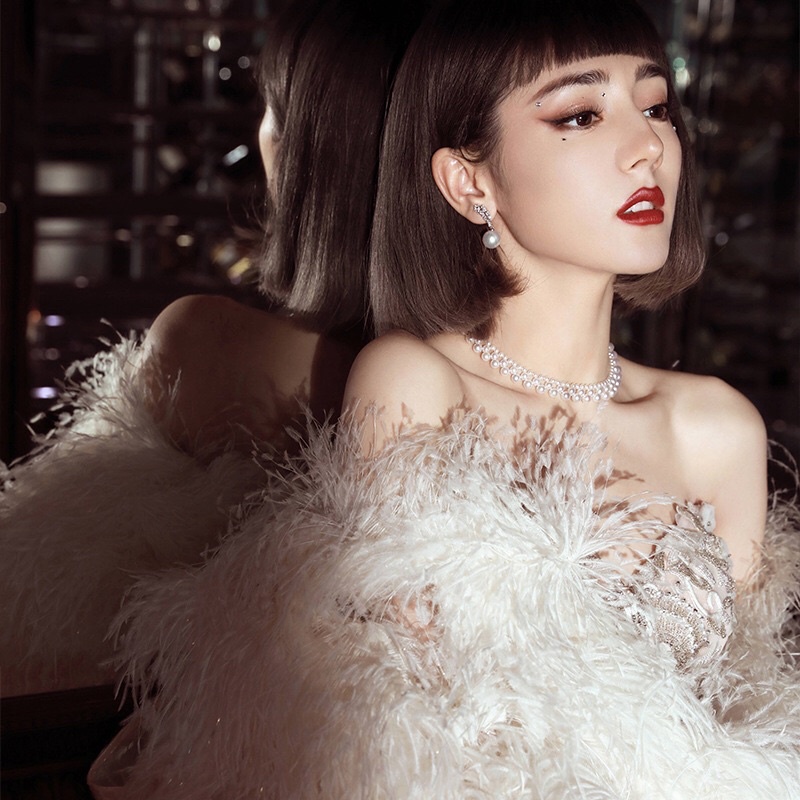 Choker Vòng Cổ Hàn Quốc Siêu Đẹp Cực Sang Đi Dự Tiệc Sang Chảnh Mainia Shop