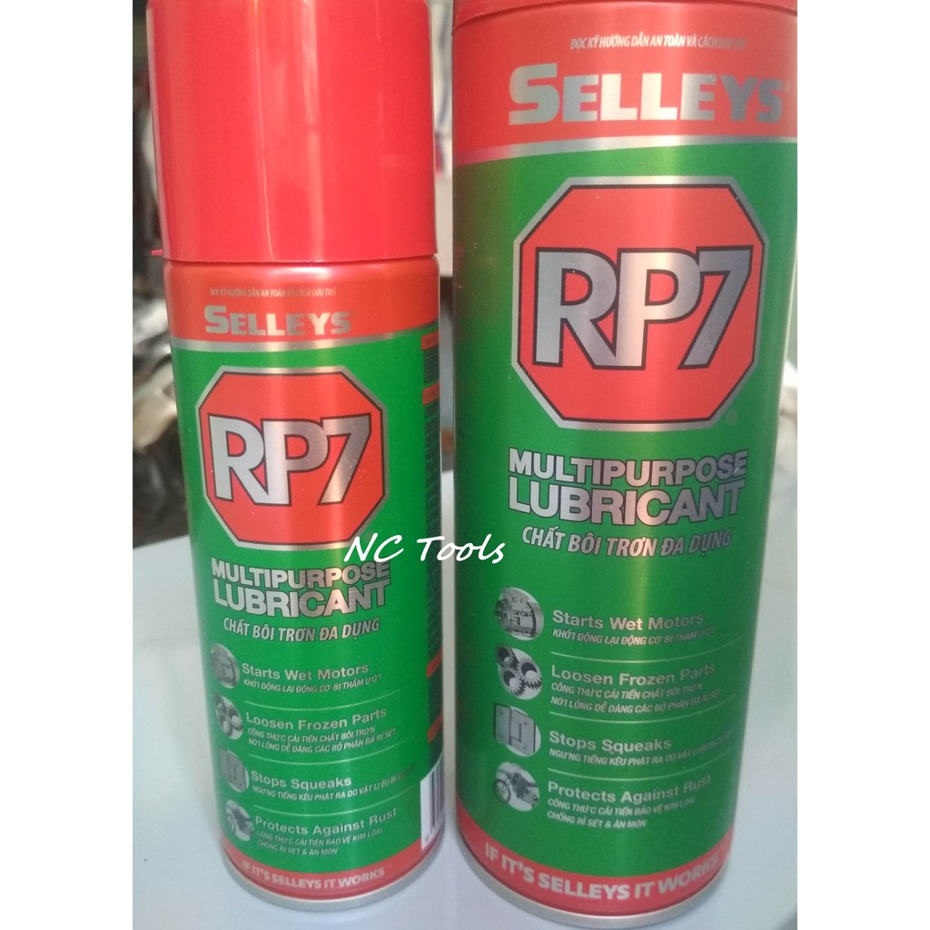 RP7 - Bình xịt chống rỉ sét RP7 (150 - 300g) - hàng chính hãng, vỏ mới