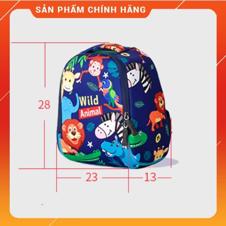 Balo TOCHANG Chính Hãng Cao Cấp Cho Bé Mầm Non Siêu Nhẹ Zoo Story Dễ Thương Cho Bé Mầm Non 4-6 Tuổi