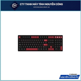 Bàn phím cơ akko 3108 v2 ds black gateron switch orange/pink