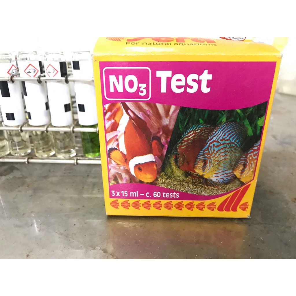 BỘ KIỂM TRA ĐỒNG ĐỘ NO3 - SERA NITRATE TEST KIT