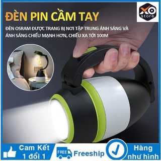 ĐÈN PIN 2 CHỨC NĂNG, ĐÈN BÀN CẦM TAY CÓ SẠC (BẢO HÀNG 12 THÁNG)