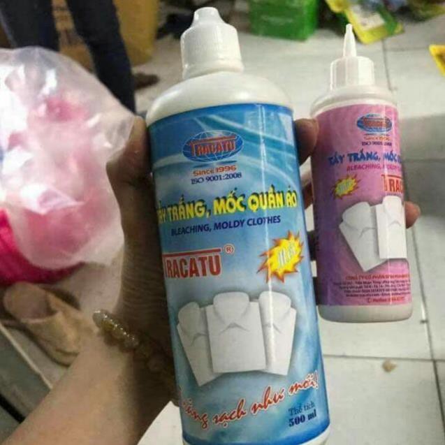 Tẩy trắng, mốc quần áo Tracatu hàng chất lượng, cam kết!