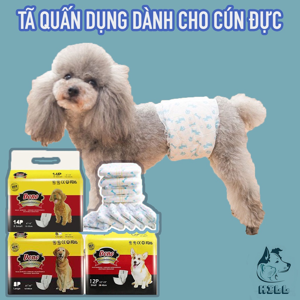 [ LẺ 1 MIÊNGS] TÃ CHÓ ĐỰC - TÃ QUẤN BỤNG DÀNH CHO CHÓ ĐỰC - HILL PETSHOP