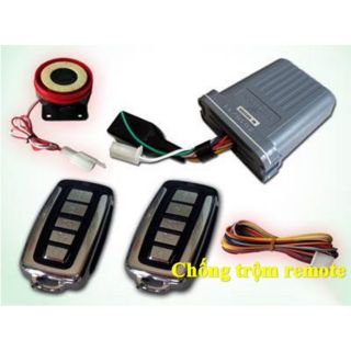 Chống trộm xe máy - điều khiển 5 nút