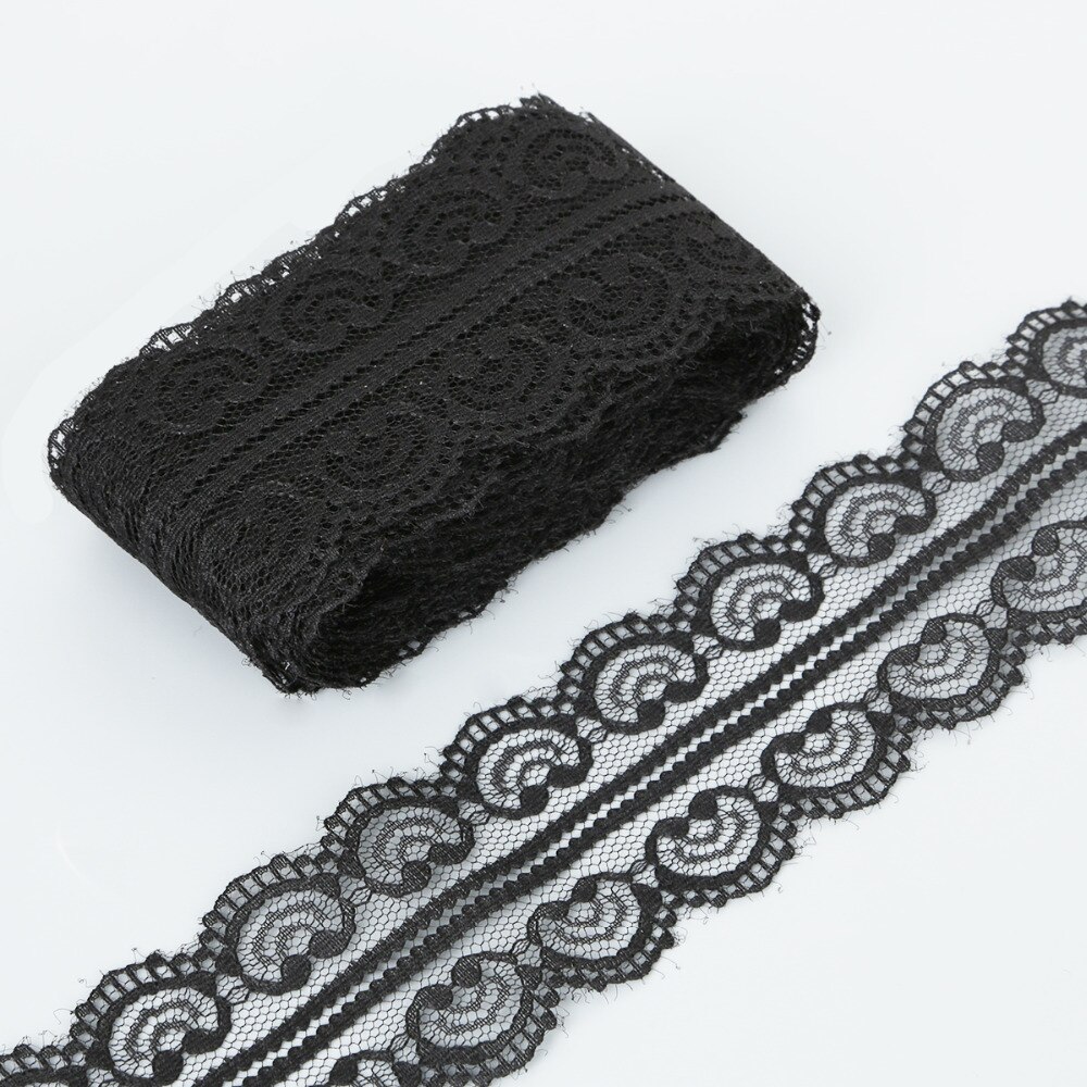 Dây ruy băng ren 5yard 45mm chất lượng cao đa năng