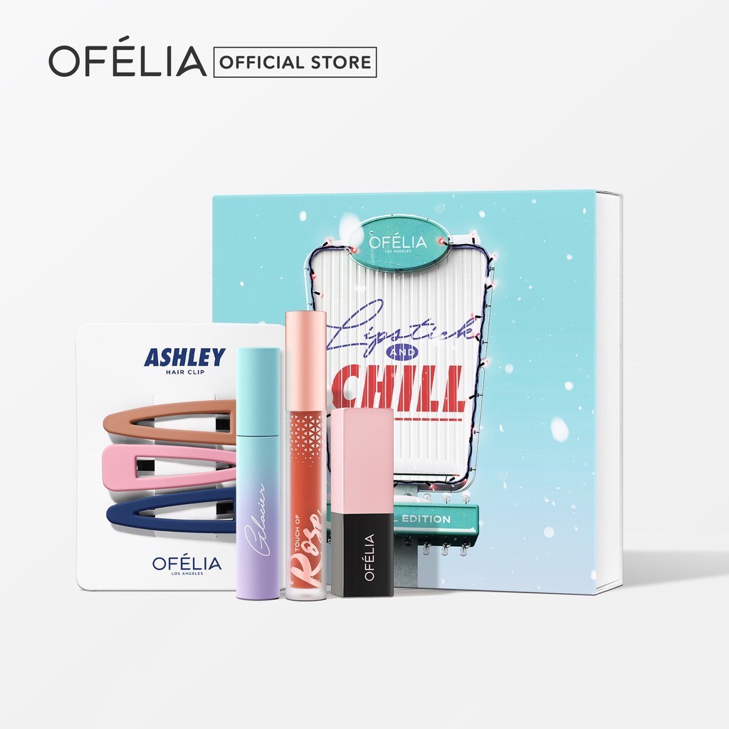 Set Son LIPSTICK & CHILL Version 1 - OFÉLIA Glacier + Modern Matte + Touch of Rose (5g x 3,5g x 4ml) | BigBuy360 - bigbuy360.vn