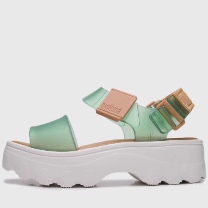 Giày nhựa thơm Melissa Kick Off Sandal màu Xanh