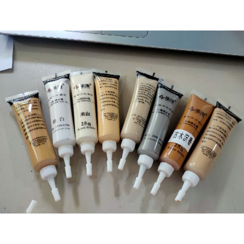 Com bo 16 túyp keo sơm che khuyết điểm trên bề mặt gỗ