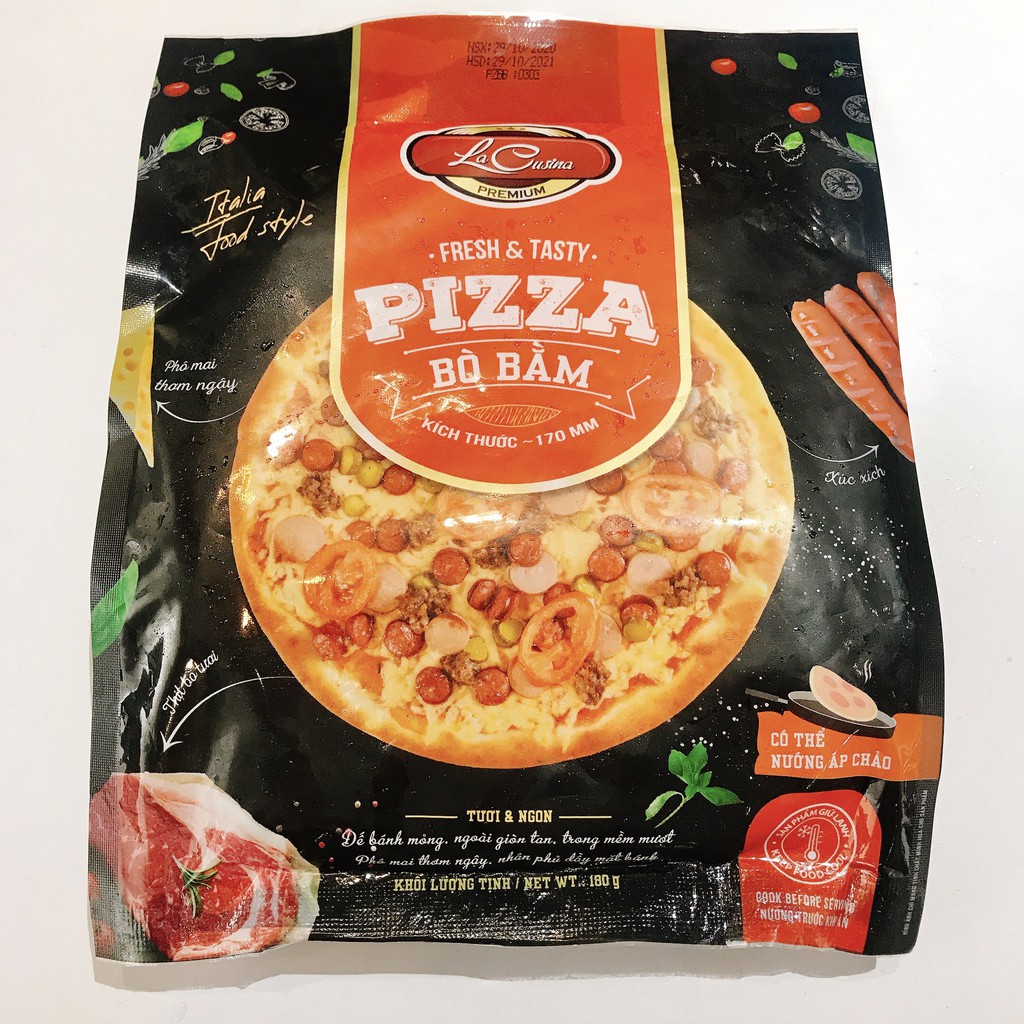 Pizza Bò Bằm La Cusina 180G (17cm)