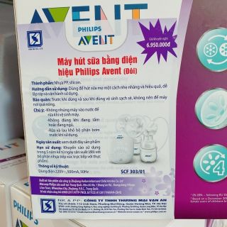 [THANH LÝ] Máy hút sữa điện đôi Philips Avent 99%