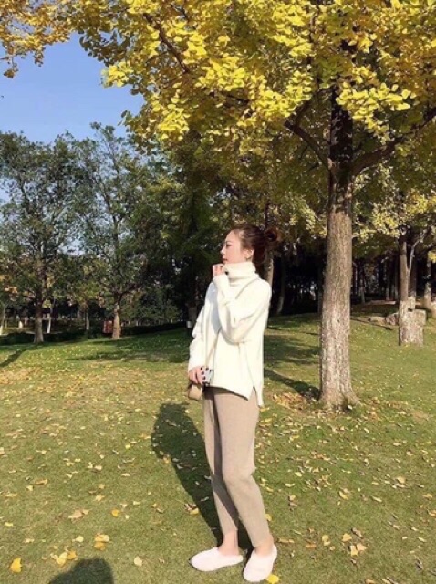 [ Mã FAMAYWA giảm 10K đơn 50K] Quần baggy dạ chun sau dành cho nữ | BigBuy360 - bigbuy360.vn