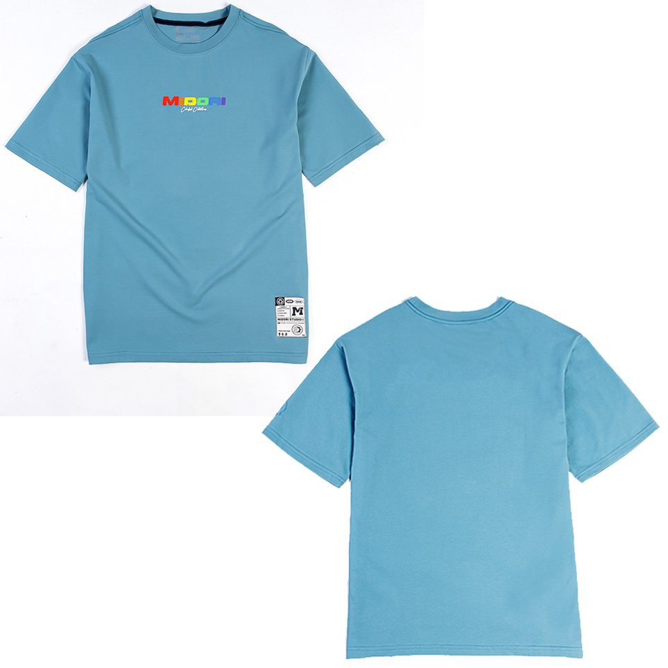 Áo thun nữ nam form rộng tay lỡ Phông Unisex 100% Cotton Chính Hãng In Nổi 7 Màu Cao Cấp Local Brand Mi Midori