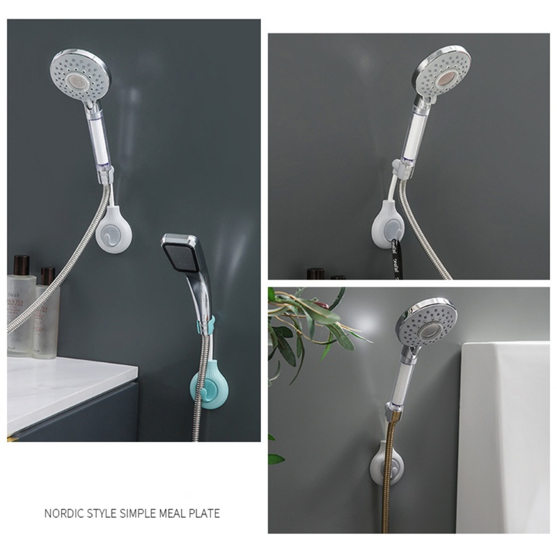 Giá Đỡ Đầu Vòi Hoa Sen Xoay 360 Độ Tiện Dụng°Giá Đỡ Đầu Vòi Hoa Sen Tự Dính Có Thể Điều Chỉnh Sử Dụng Cho Nhà Tắm