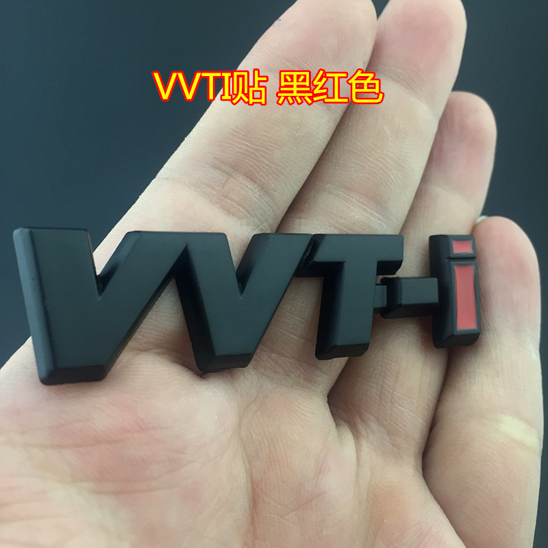Logo Chữ VVTi Bằng Kim Loại Trang Trí Xe Hơi Toyota Camry Corolla Vios