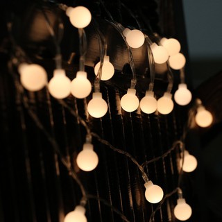Dây đèn led hình quả cầu mặt trăng