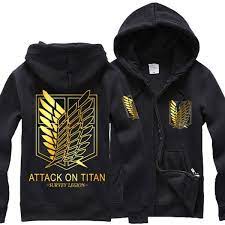 áo Khoác anime Attack On Titan , áo đại chiến titan có đủ size in theo yêu cầu